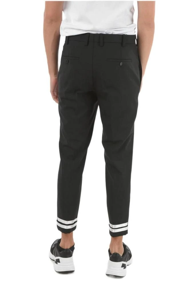 商品Neil Barrett|Neil barrett men's black other materials pants,价格¥2687,第2张图片详细描述