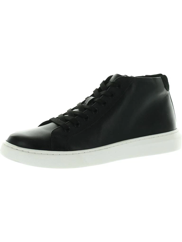 商品Kenneth Cole|Liam Mid Top Mens Leather Lace Up Casual and Fashion Sneakers,价格¥345-¥399,第2张图片详细描述