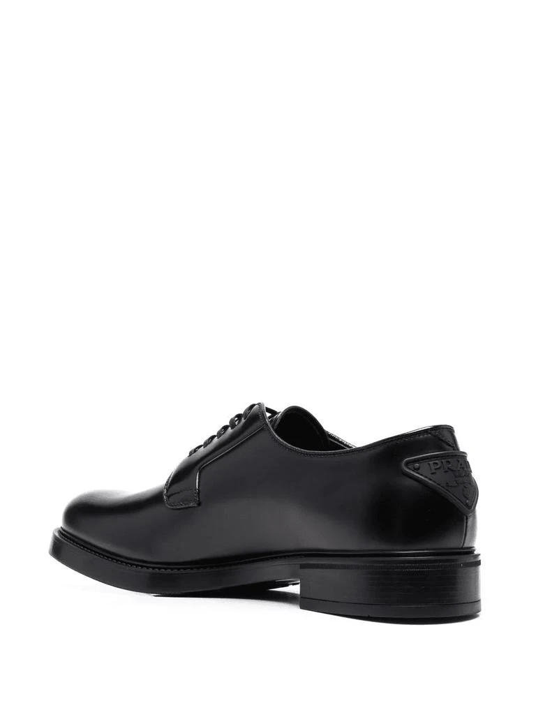 商品Prada|PRADA brushed-leather lace-up shoes,价格¥6827,第3张图片详细描述