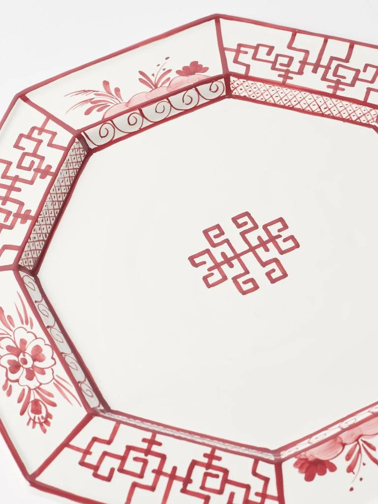 商品Gergei Erdei|Giardino hand-painted ceramic dinner plate,价格¥520,第3张图片详细描述