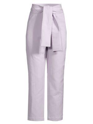 商品IRO|​Luklane Paperbag Cropped Pants,价格¥711,第5张图片详细描述