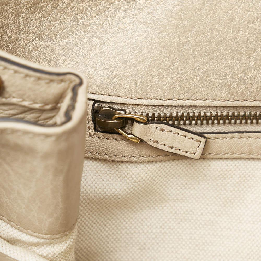 Gucci Brown Twins Leather Tote Bag商品第8张图片规格展示
