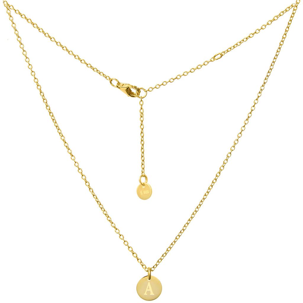 18K Yellow Gold Vermeil Classic Chocker Necklace商品第5张图片规格展示