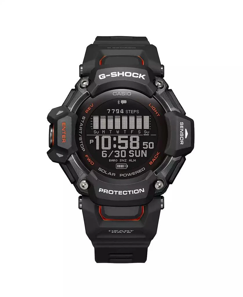 商品G-Shock|Men's Digital Black Resin Plastic Watch, 52.6mm, GBDH2000-1A,价格¥3078,第1张图片