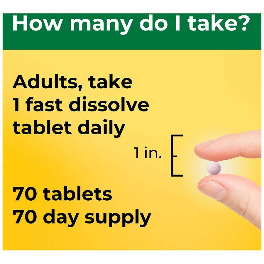 Extra Strength Vitamin D3 5000 IU Fast Dissolve Tablets 70 商品