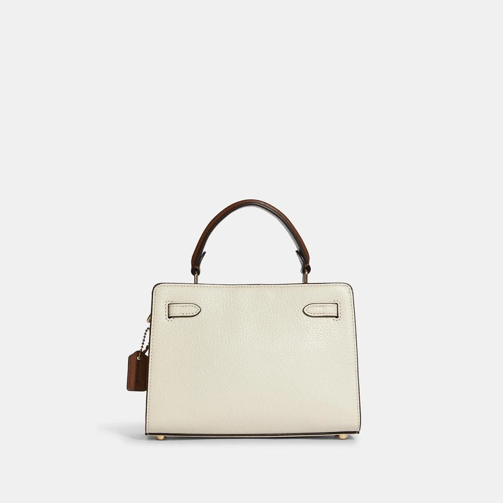 商品Coach|蔻驰Mini Lane手提包拼色单肩斜挎包,价格¥945,第2张图片详细描述