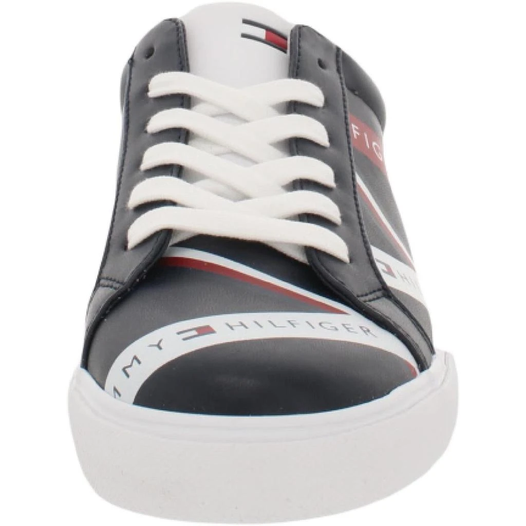 商品Tommy Hilfiger|Tommy Hilfiger Womens Lacen Faux Leather Low Top Casual and Fashion Sneakers,价格¥299,第5张图片详细描述