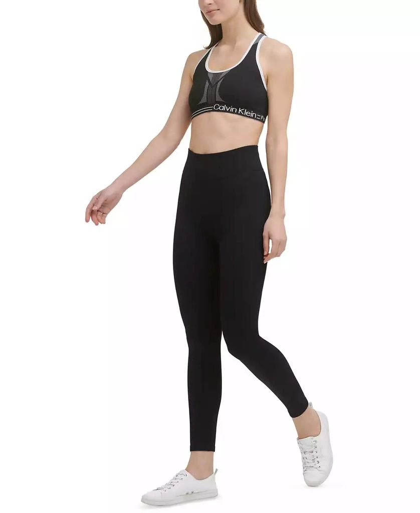 商品Calvin Klein|Womens Ribbed High Rise 7/8 Leggings,价格¥181,第1张图片