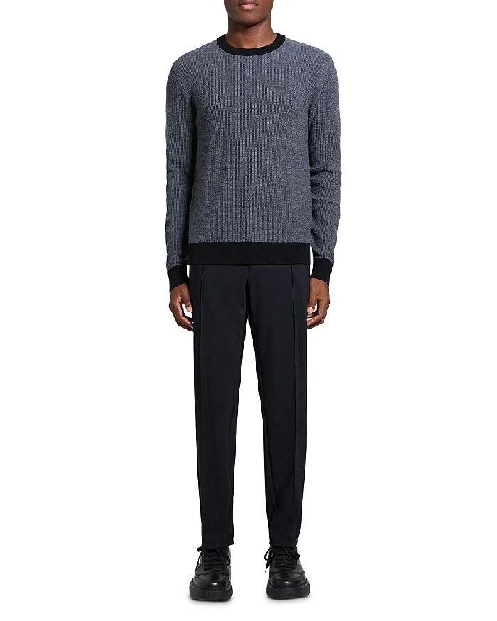 商品Theory|Maden Contrast Trim Crewneck Sweater,价格¥545,第2张图片详细描述