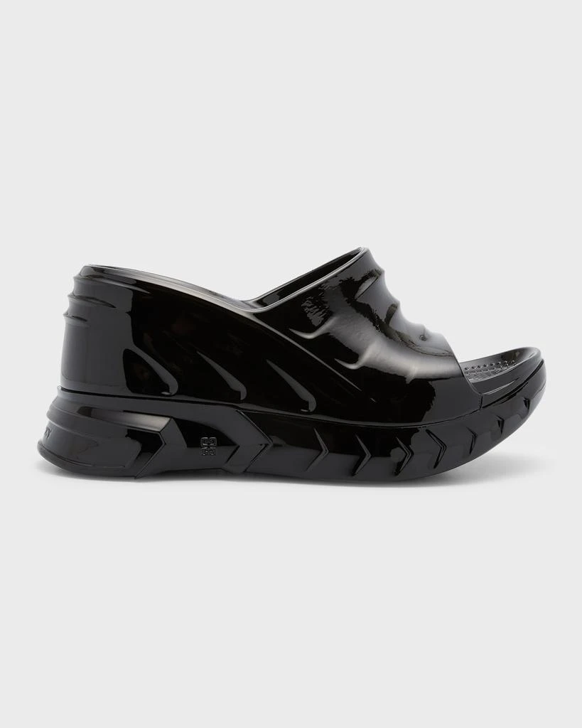 商品Givenchy|Marshmallow Rubber Wedge Slide Sandals,价格¥2836,第1张图片