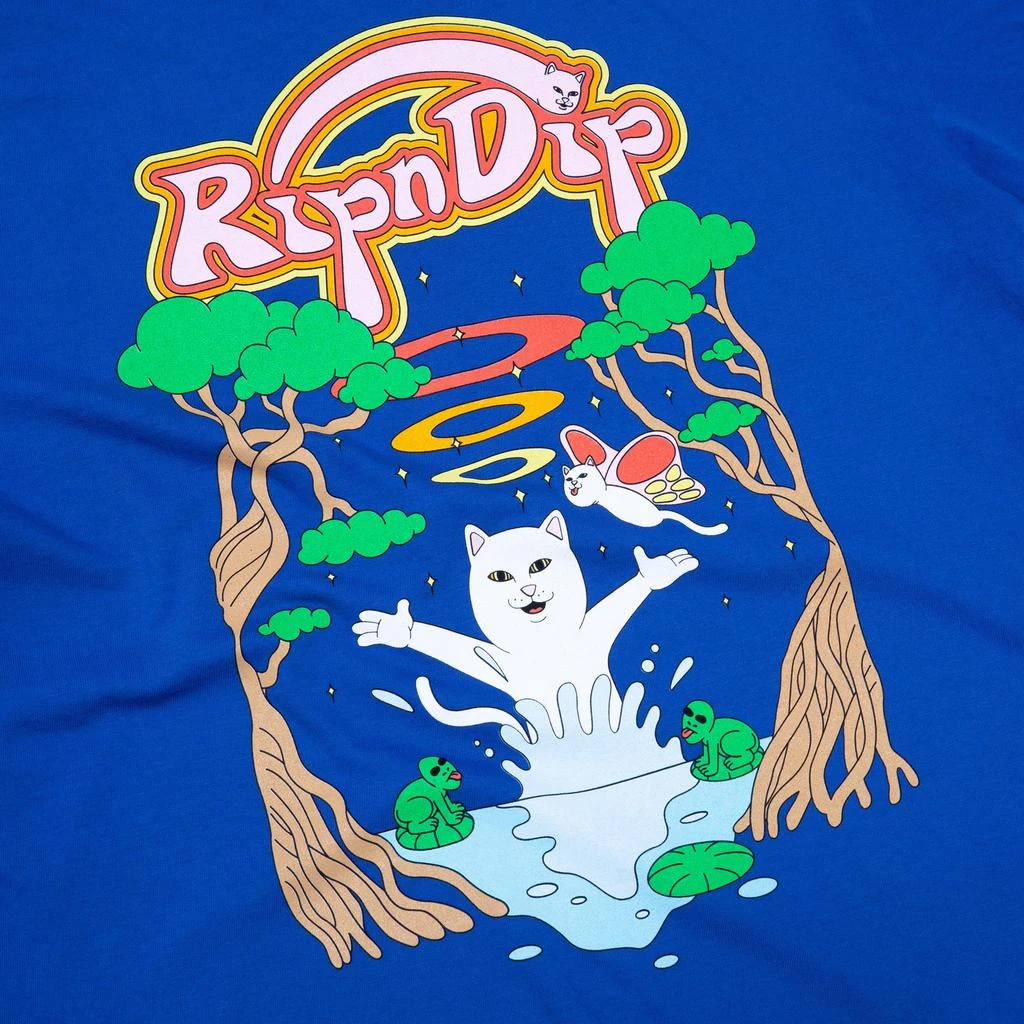 商品RIPNDIP|Down By The River Tee (Royal Blue),价格¥107,第4张图片详细描述