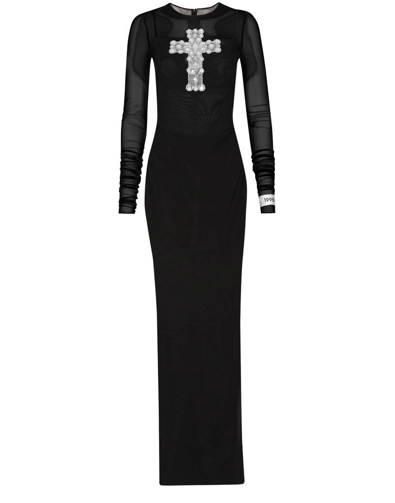 商品Dolce & Gabbana|缀饰薄纱连衣裙,价格¥44715,第1张图片