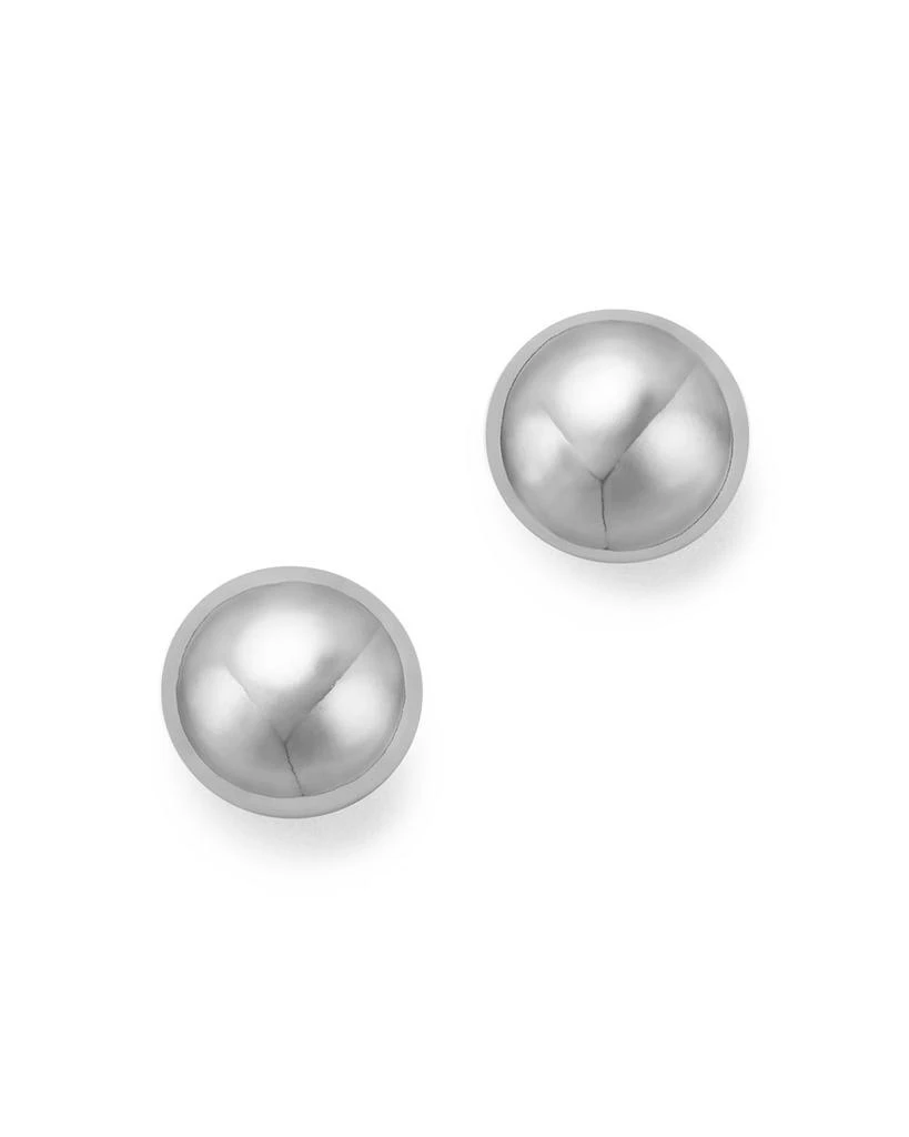 商品Bloomingdale's|14K White Gold Flat Ball Stud Earrings - Exclusive,价格¥3370,第1张图片