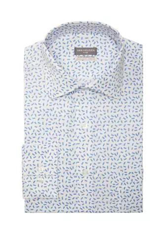 商品Van Heusen|Men's Ultra Wrinkle Free Stretch Collar Shirt,价格¥437,第1张图片