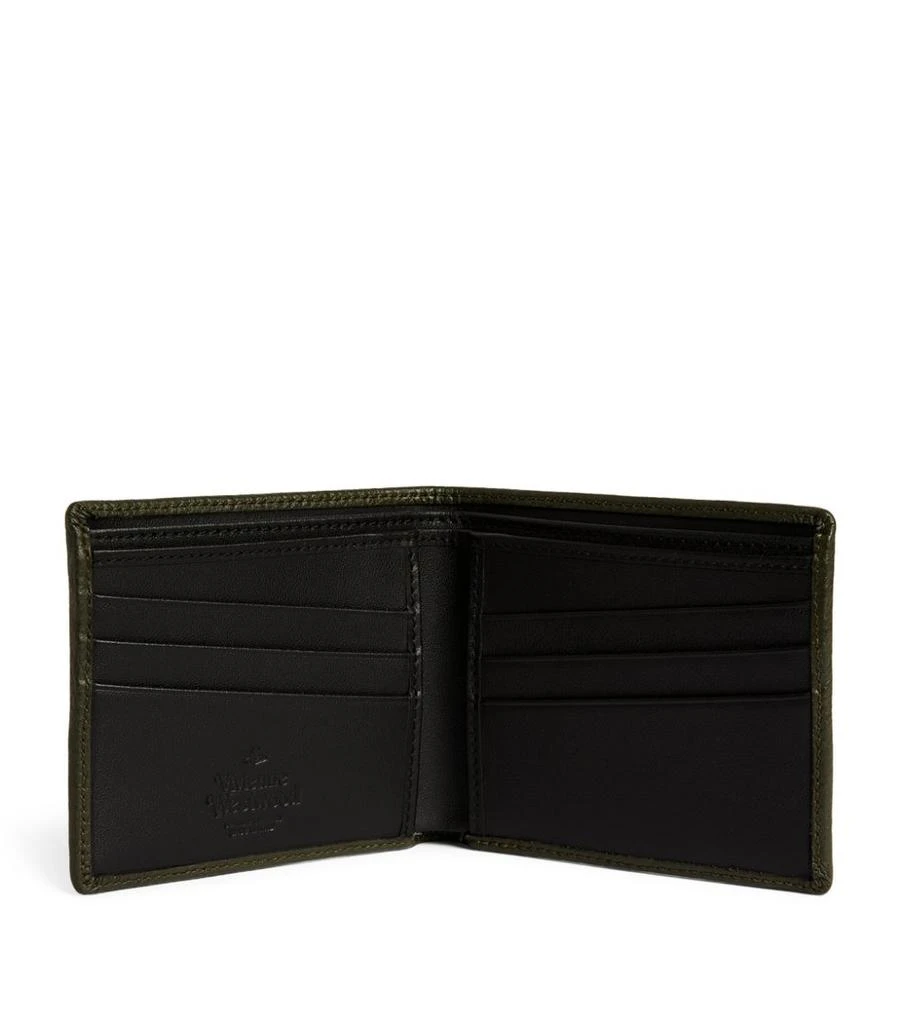 商品Vivienne Westwood|Leather Orb Bifold Wallet,价格¥934,第3张图片详细描述