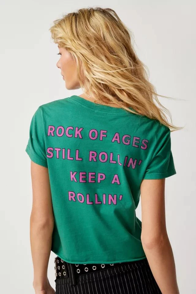 商品Urban Outfitters|Def Leppard Rock Of Ages Baby Tee,价格¥77,第5张图片详细描述