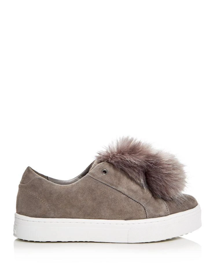 商品Sam Edelman|Sam Edelman Leya Faux Fur Pom-Pom Slip-On Sneakers ,价格¥419,第2张图片详细描述