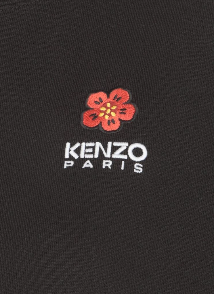 商品Kenzo|Kenzo Boke Flower Logo Embroidered Drawstring Hoodie,价格¥2080,第5张图片详细描述