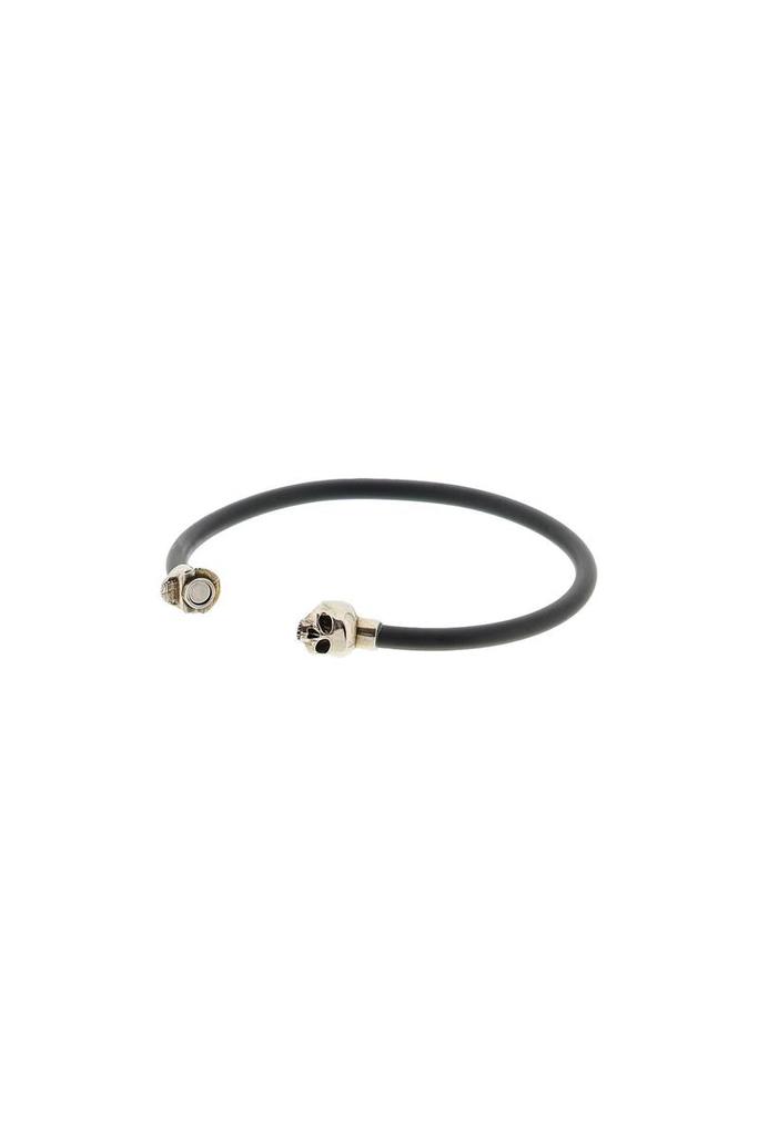 Alexander mcqueen skull rubber bracelet商品第3张图片规格展示