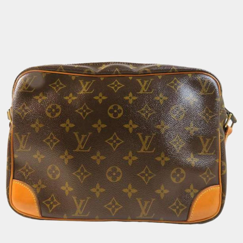 商品[二手商品] Louis Vuitton|Louis Vuitton Brown Canvas Monogram Nile Crossbody Bag,价格¥7545,第2张图片详细描述