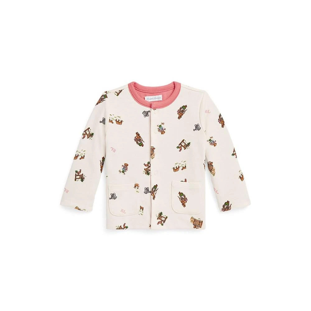 商品Ralph Lauren|Baby Girls Polo Bear Reversible Jacket,价格¥178,第1张图片