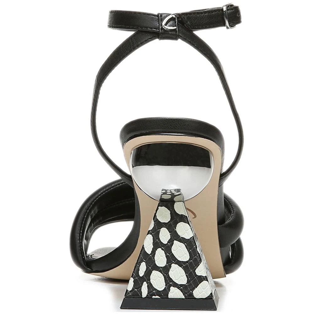 商品Sam Edelman|Circus by Sam Edelman Women's Bobbie Architectural-Heel Dress Sandals,价格¥398,第3张图片详细描述