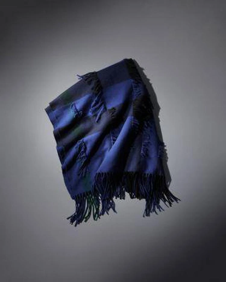 商品Burberry|Mega Check Fil Coupe Scarf,价格¥5187,第3张图片详细描述