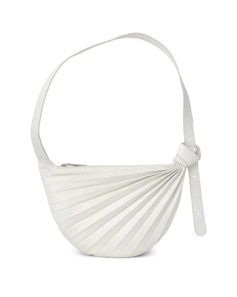 商品Sabrina Zeng|Chiaroscuro Hammock Sling Bag Off White,价格¥2604,第1张图片