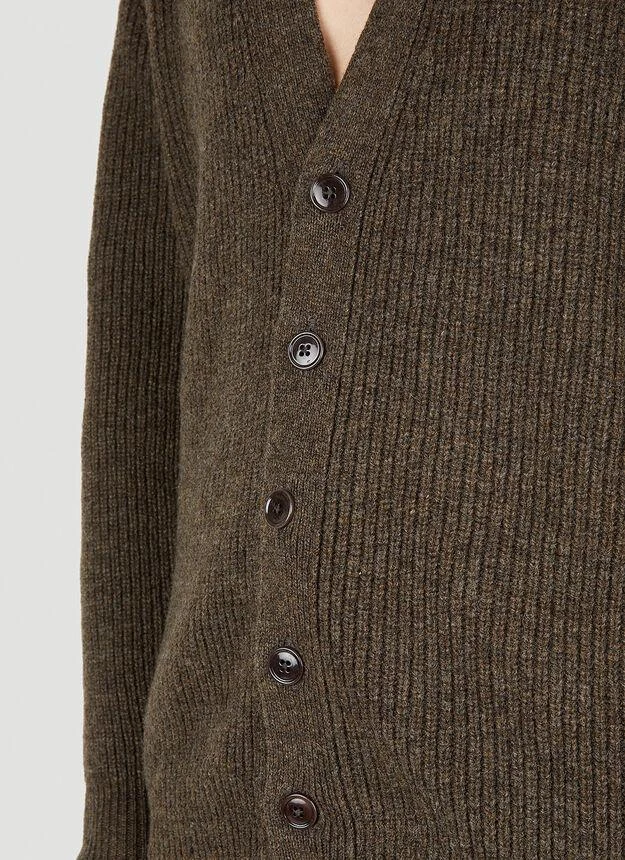 商品Lemaire|V-Neck Cardigan in Brown,价格¥2182,第5张图片详细描述