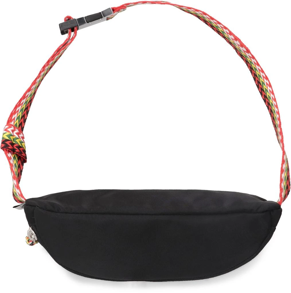 商品Lanvin|BLACK NYLON CURB BELT BAG,价格¥3870,第5张图片详细描述