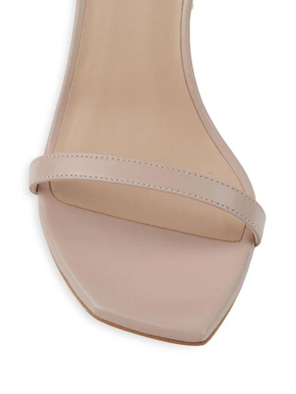 商品Stuart Weitzman|Amelina Leather Ankle-Strap Sandals,价格¥1840,第5张图片详细描述