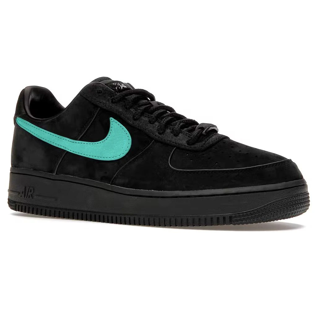 商品NIKE|Tiffany & Co. x Nike Air Force 1 Low Black Tiffany Blue,价格¥11819,第2张图片详细描述