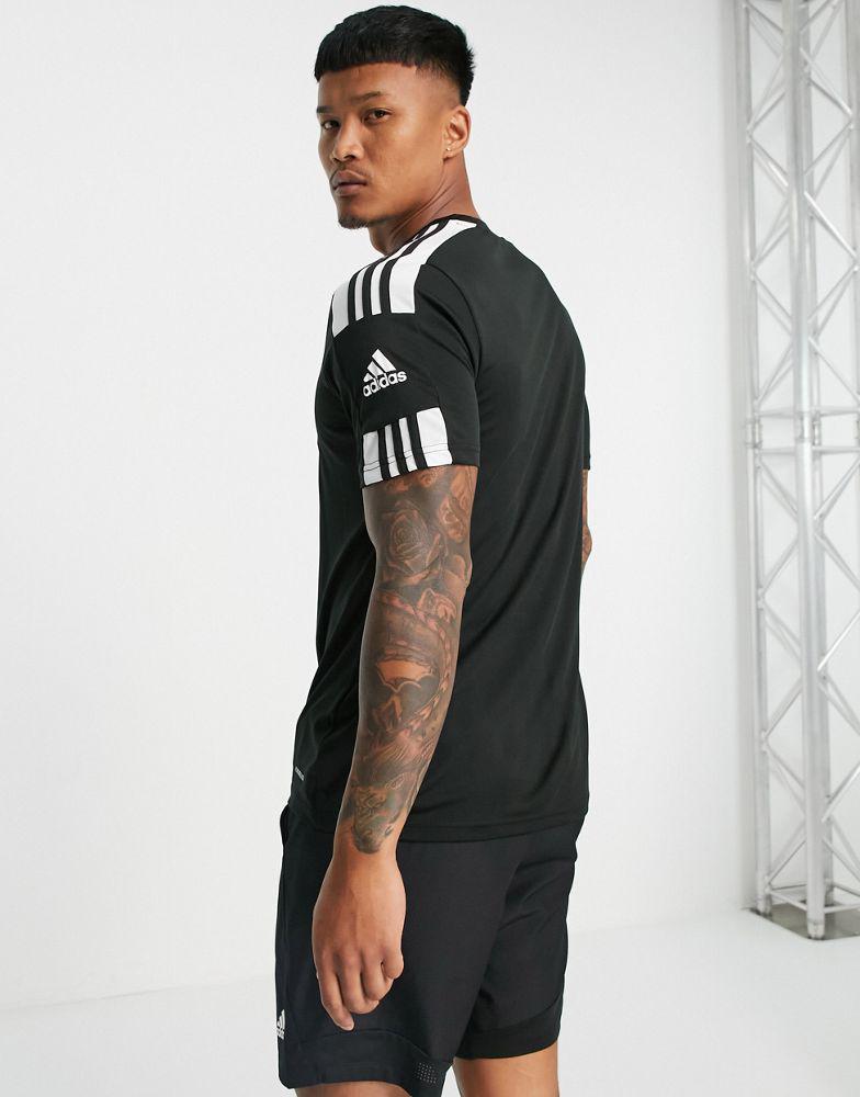 adidas Football Squadra 21 t-shirt in black商品第4张图片规格展示
