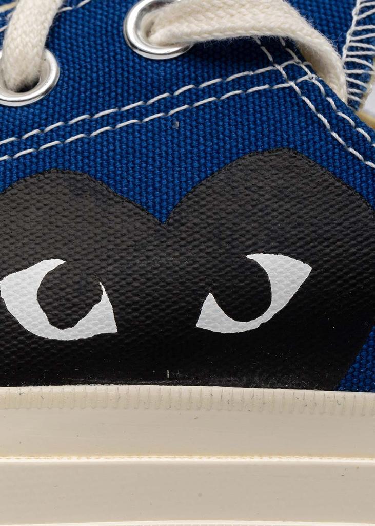 商品Comme des Garcons|Comme des Garçons Play Blue Converse Black Heart Chuck 70 Sneakers,价格¥1200,第7张图片详细描述