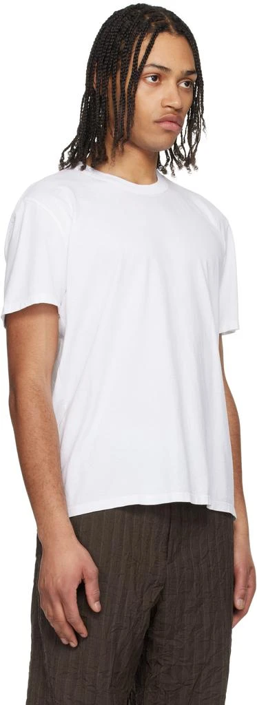 商品Les Tien|Three-Pack White Standard Classic T-shirts,价格¥1581,第2张图片详细描述
