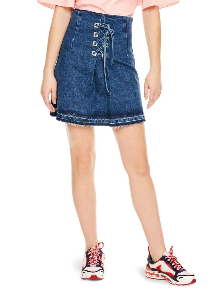 商品Sandro|Eunice Denim Skirt,价格¥744,第1张图片