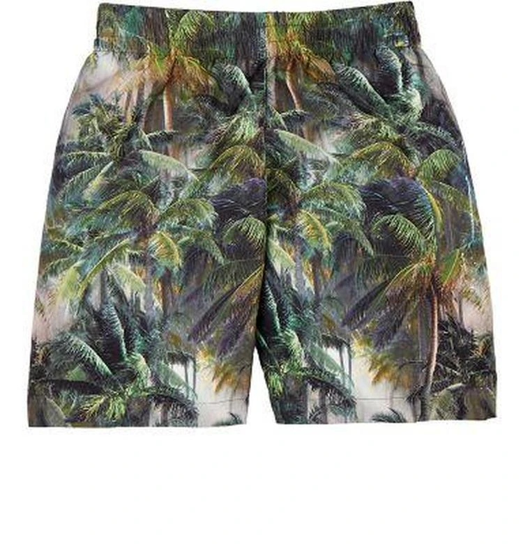 商品MOLO|Palm-Tree-Print Swim Trunks,价格¥313,第1张图片