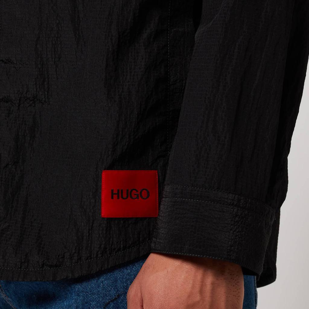 HUGO Men's Evel Shirt - Black商品第4张图片规格展示