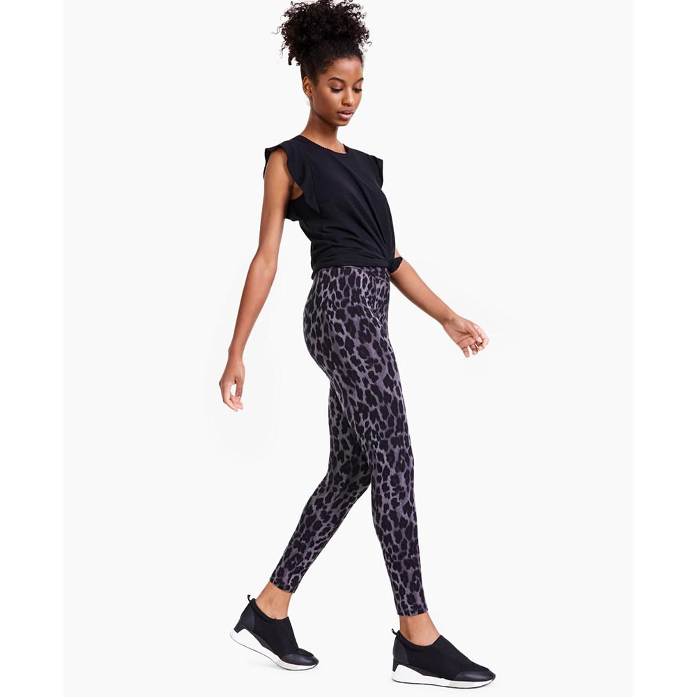 Women's Printed Pull-On Leggings, Created for Macy's商品第3张图片规格展示