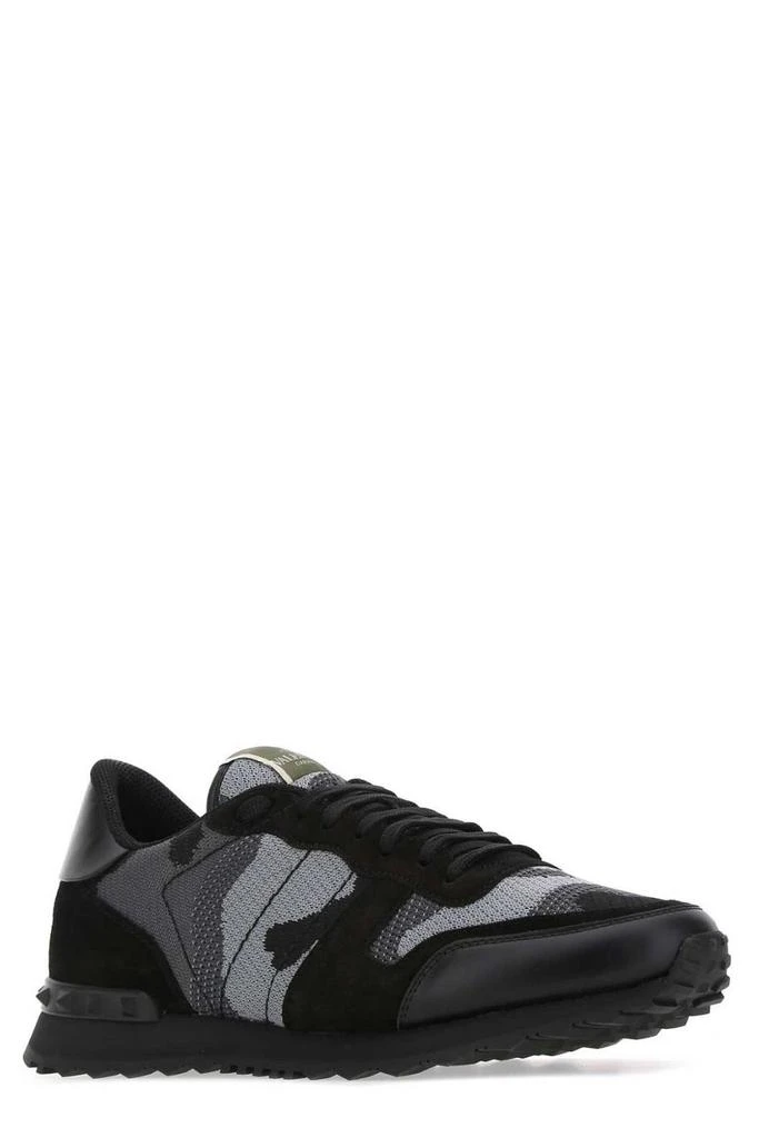 商品Valentino|Valentino Garavani Rockrunner Lace-Up Sneakers,价格¥4250,第2张图片详细描述