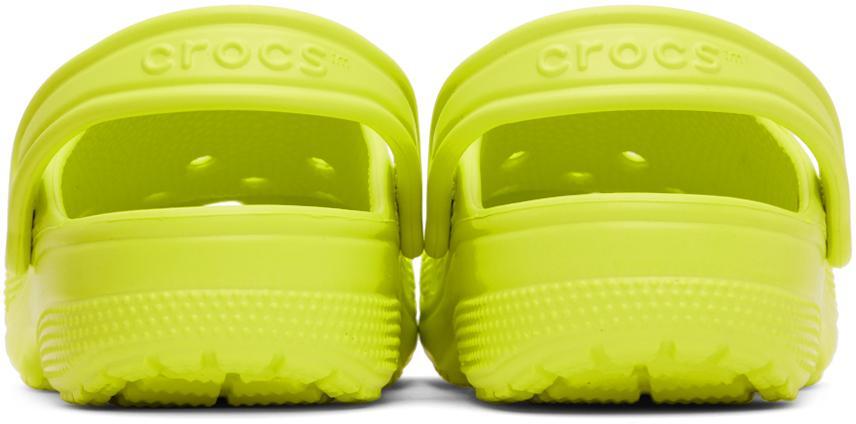 商品Crocs|Yellow Classic Clog,价格¥108,第4张图片详细描述