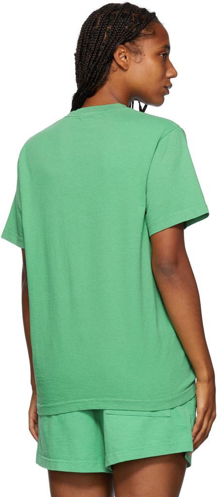 商品Sporty & Rich|Green Disco T-Shirt,价格¥129,第5张图片详细描述