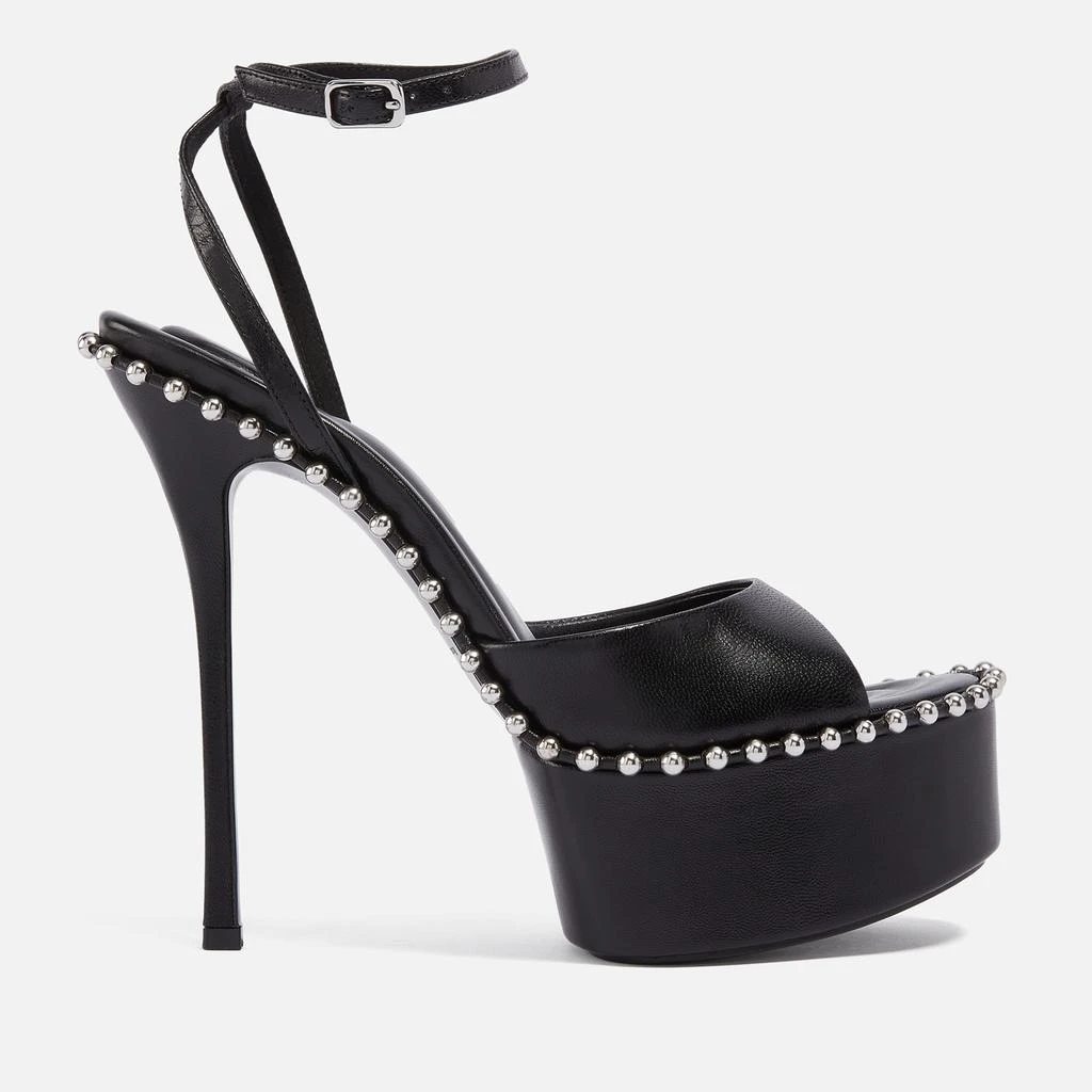 商品Alexander Wang|Women's Nova 145 Leather Platform Sandals,价格¥2669,第1张图片