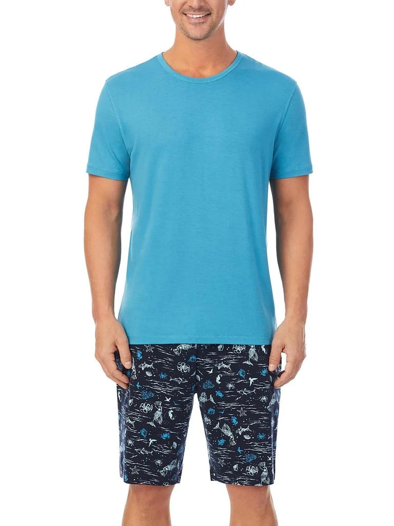 商品Cuddl Duds|Mens 2PC Sleepwear Short Set,价格¥183,第4张图片详细描述