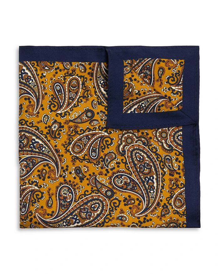 商品The Men's Store at Bloomingdale's|Paisley Silk Pocket Square - Exclusive,价格¥476,第2张图片详细描述