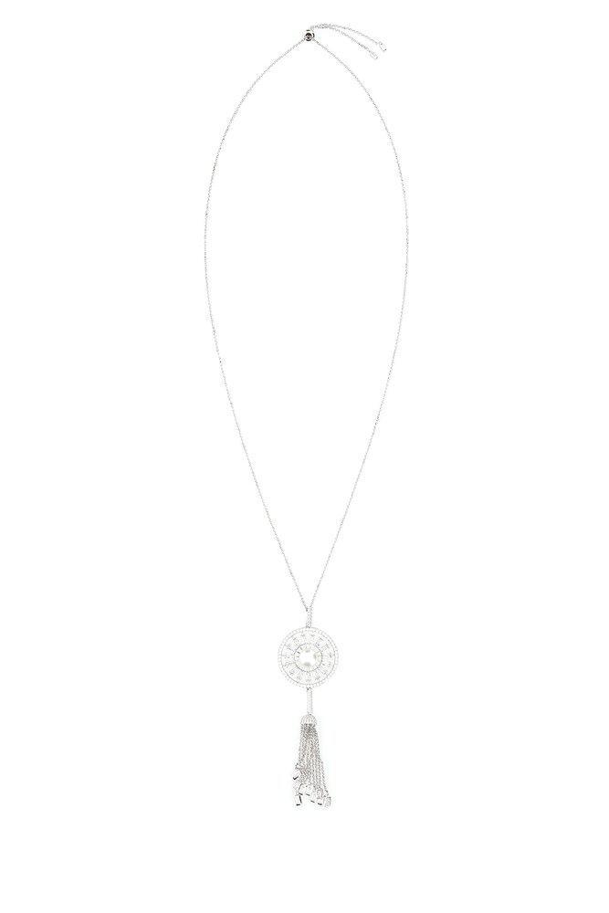 商品apm Monaco|APM Monaco Vintage Style Fringed Necklace,价格¥1634,第1张图片