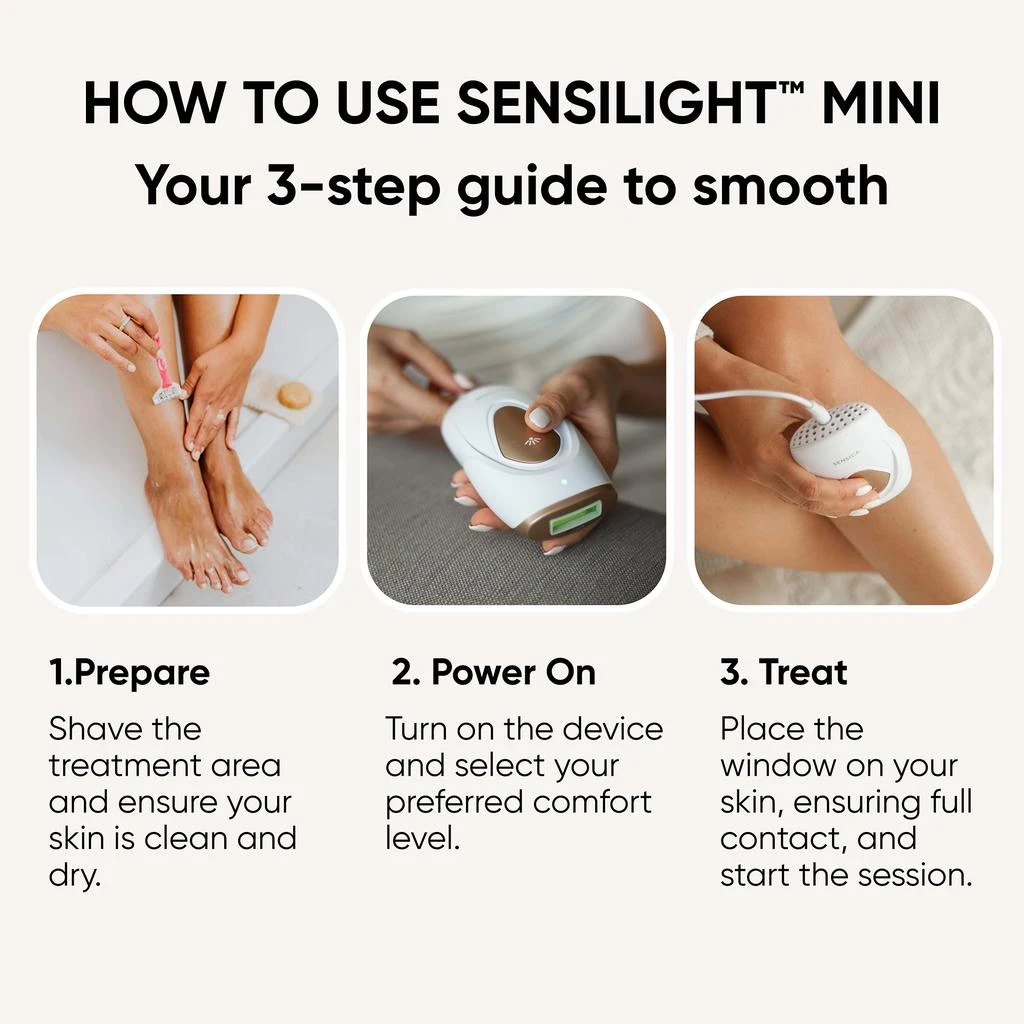 商品Sensica|Sensica Sensilight Mini 300K IPL,价格¥1908,第4张图片详细描述