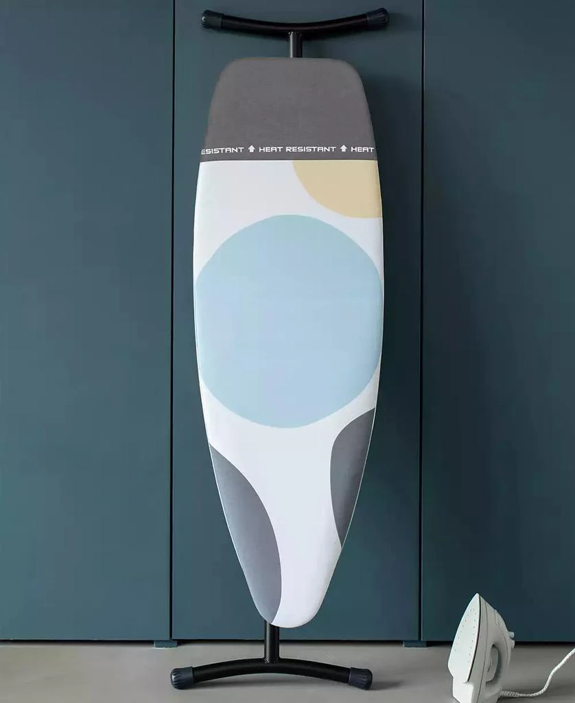 商品Brabantia|Ironing Board D, 53" x 18", 135 x 45 Centimeter with Heat Resistant Iron Parking Zone, 1.4" 35 Millimeter and Black Frame,价格¥1832,第4张图片详细描述