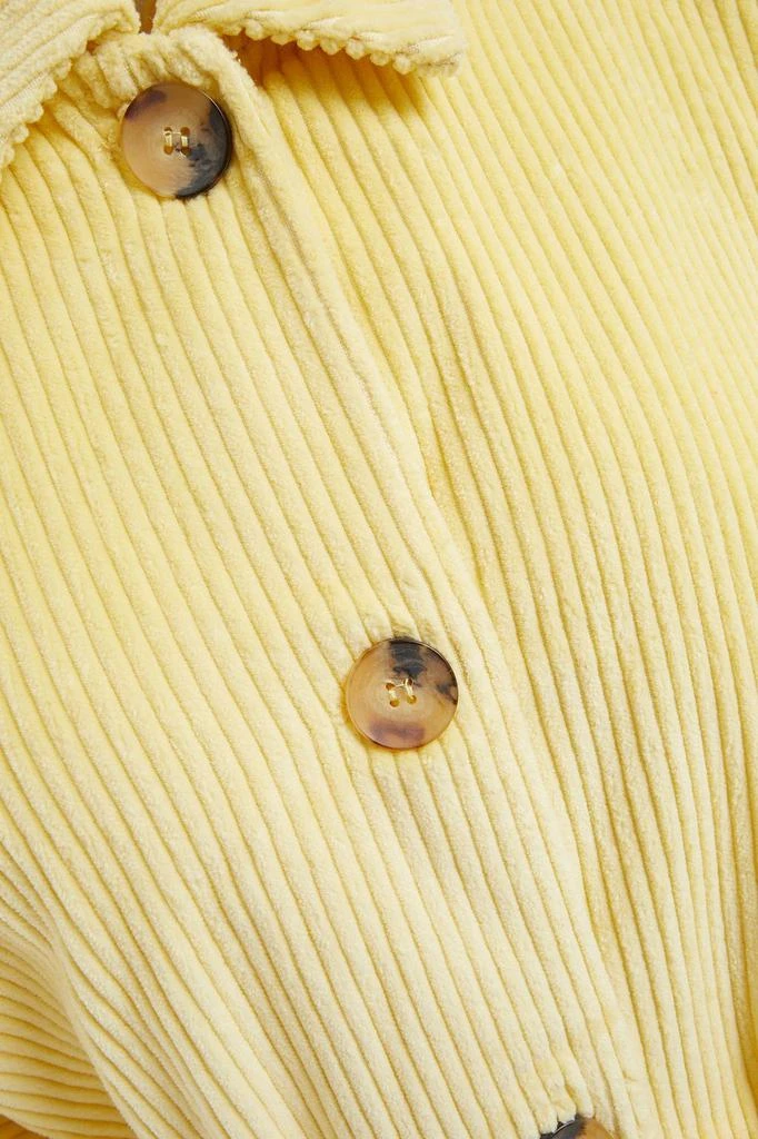 商品American Vintage|Ibizoo belted cotton-blend corduroy coat,价格¥535,第2张图片详细描述