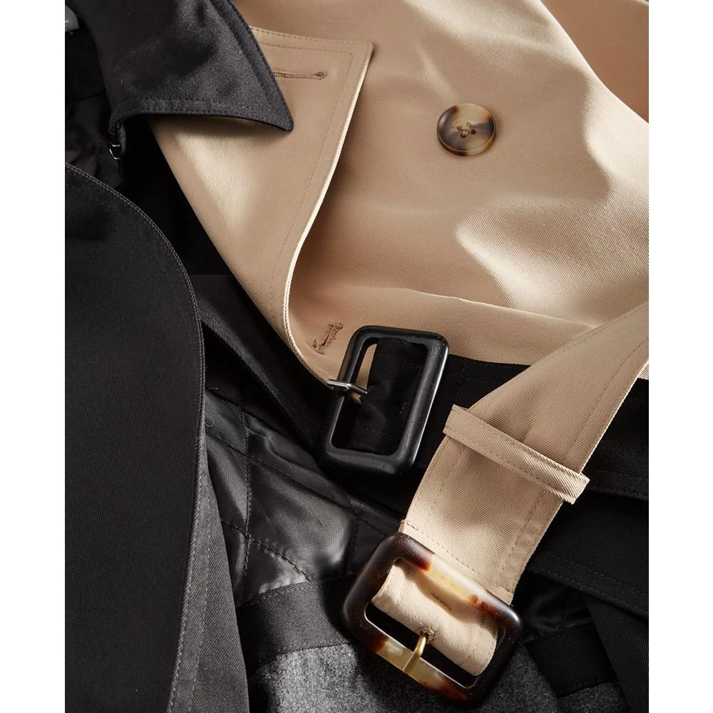 商品Michael Kors|Men's Classic-Fit Trench Coat,价格¥2603,第5张图片详细描述